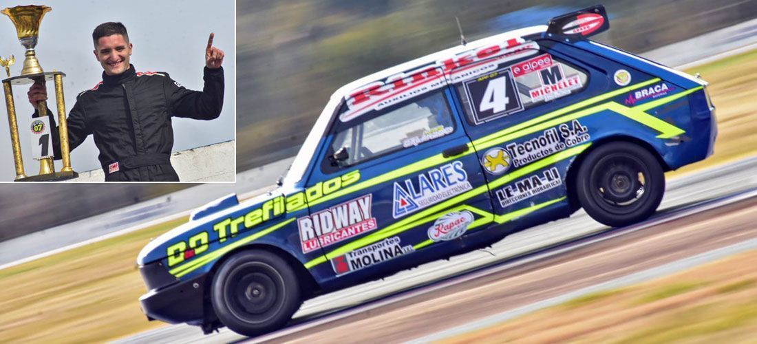 DOBLETE DE LUCAS ORLANDO, CONTUNDENTE Y DEMOLEDOR EN LA CLASE B