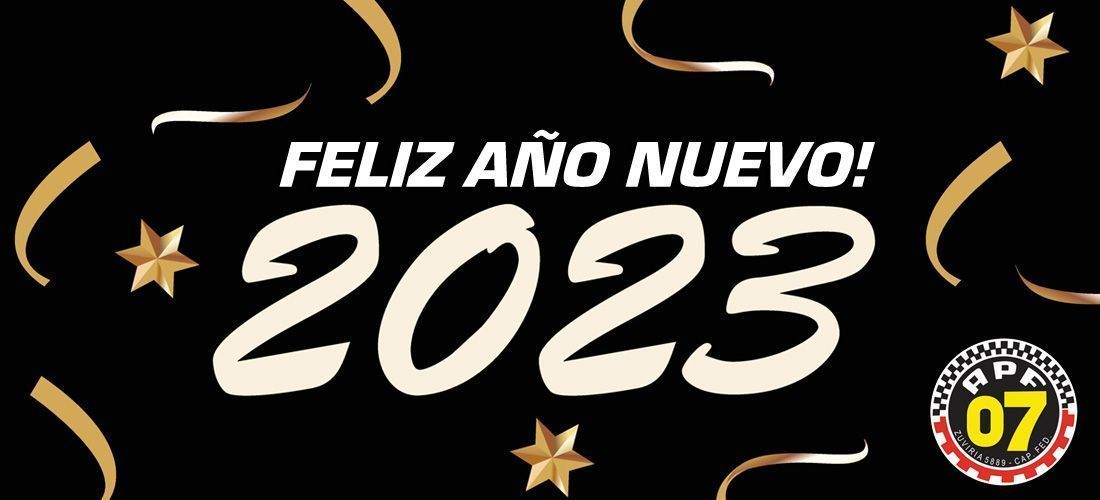 FELIZ AÑO NUEVO LES DE SEA LA APF 07.