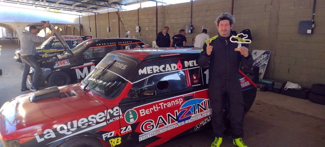 LA ALEGRÍA DE LA PRIMERA POLE POSITION PARA DANIEL ESTEFANO