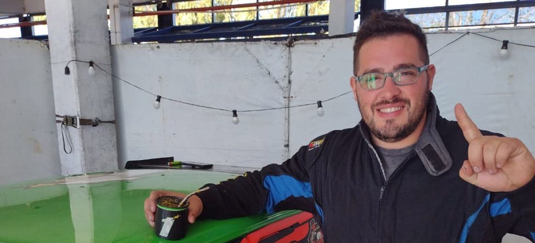 DARÍO SEELMANN FUE EL MAS RÁPIDO DE LOS ENTRENAMIENTOS EN LA CLASE B
