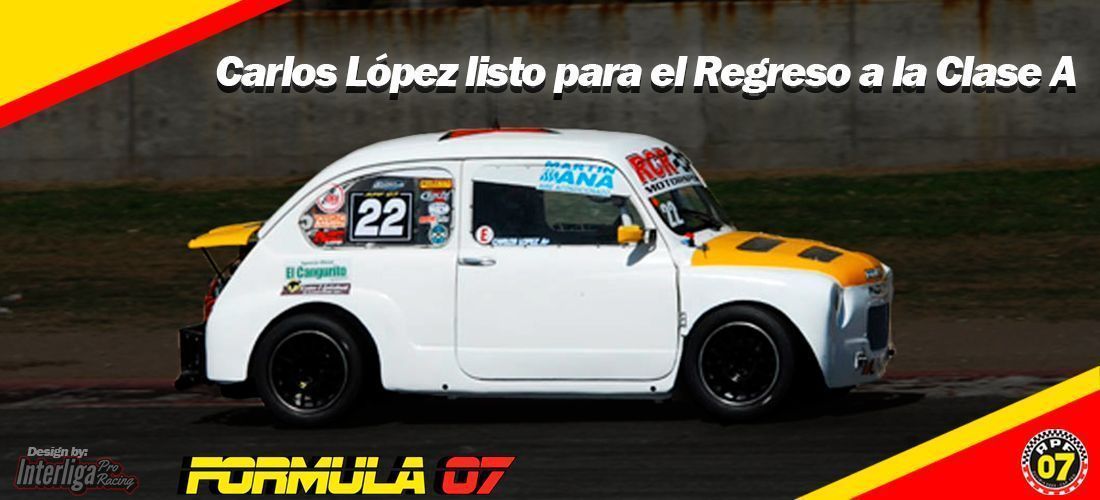 CARLOS LÓPEZ LISTO PARA EL REGRESO A LA CLASE A