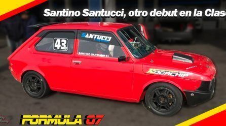 SANTINO SANTUCCI, OTRO DEBUT EN LA CLASE B
