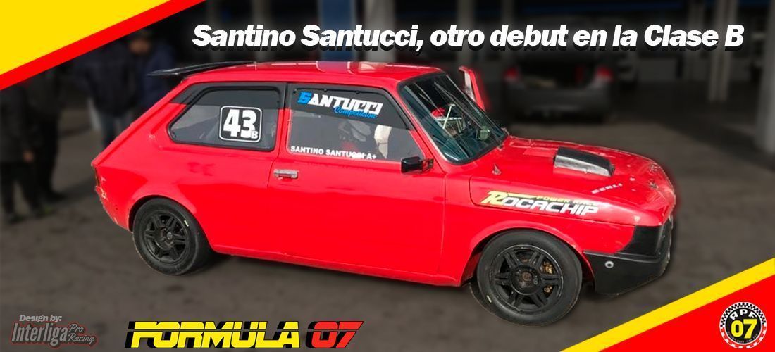 SANTINO SANTUCCI, OTRO DEBUT EN LA CLASE B