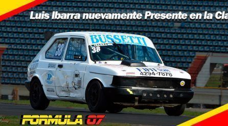 LUIS IBARRA NUEVAMENTE PRESENTE EN LA CLASE B