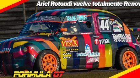 ARIEL ROTONDI REGRESA Y LE PONE PRIMERA A SU AÑO DEPORTIVO