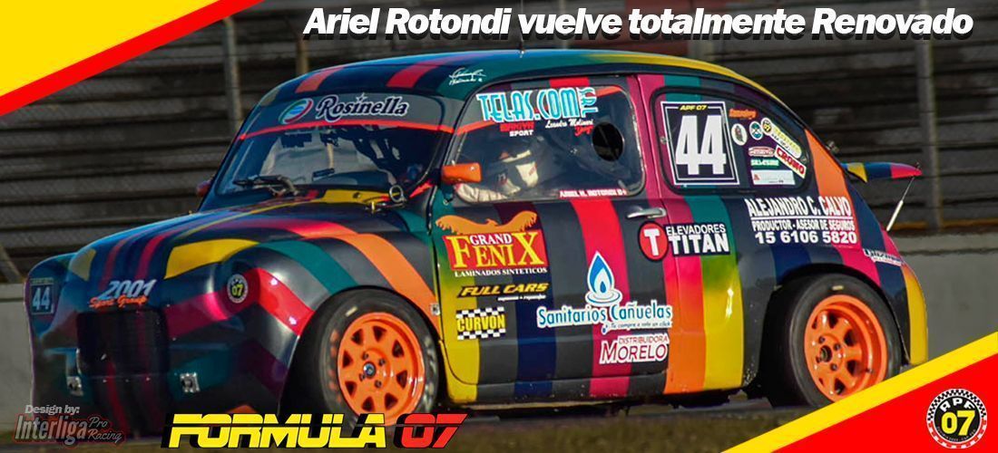 ARIEL ROTONDI REGRESA Y LE PONE PRIMERA A SU AÑO DEPORTIVO
