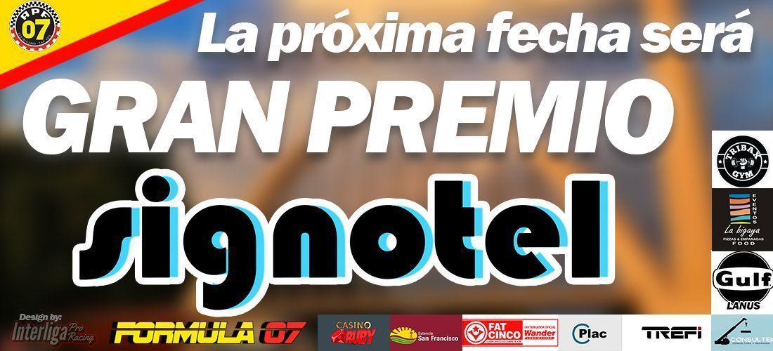 SE VIENE EL «GRAN PREMIO SIGNOTEL»