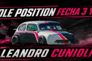 CUNIOLI CERRÓ EL SÁBADO CON DOBLE POLE POSITION EN LA CLASE A