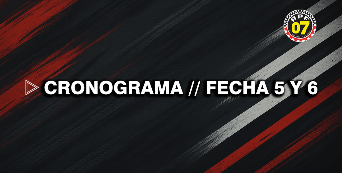 COMO SERÁ EL CRONOGRAMA DEL FIN DE SEMANA